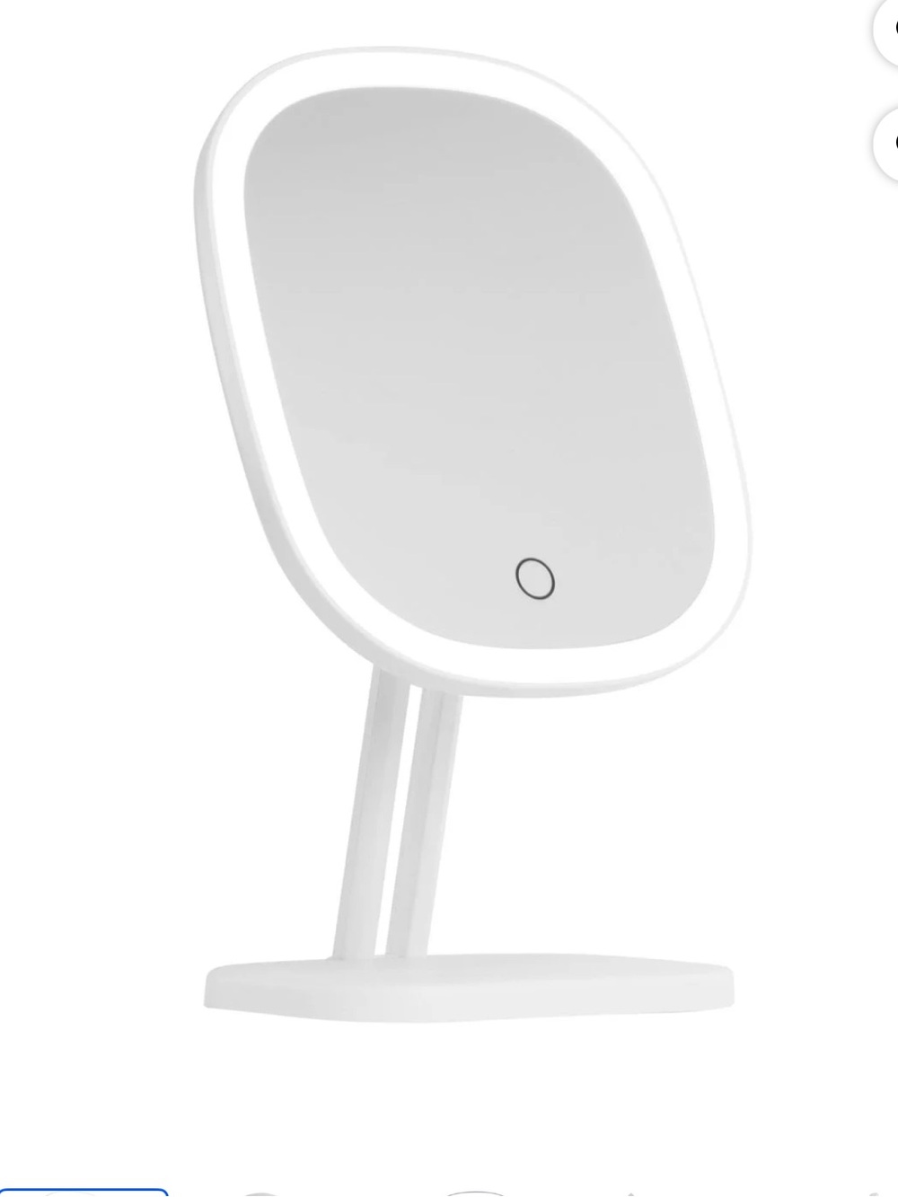 IMPRESSIONS White TOUCH Highlight LED Makeup Mirror NEW